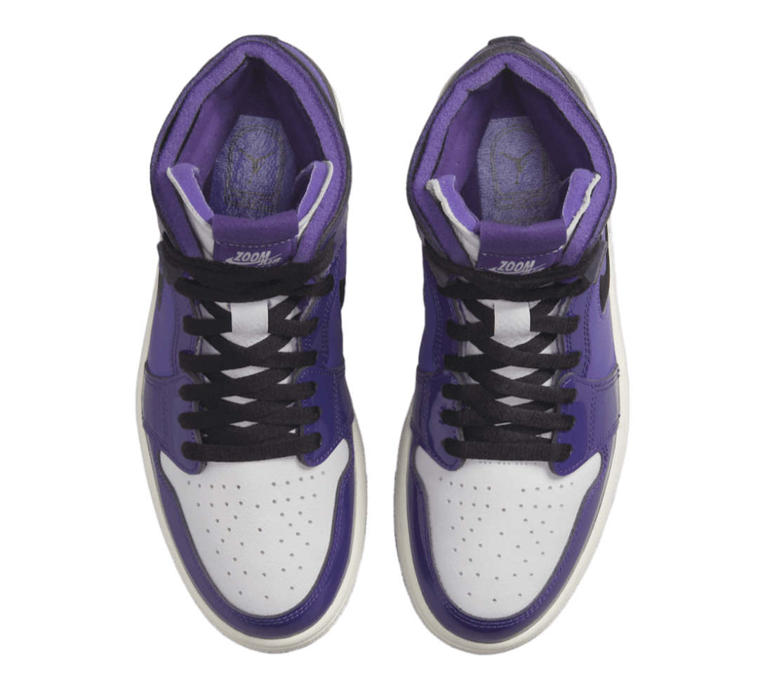 Air Jordan 1 High Zoom Air CMFT Purple Patent CT0979-505  https://sneakercollar.com/products/air-jordan-1-high-zoom-air-cmft