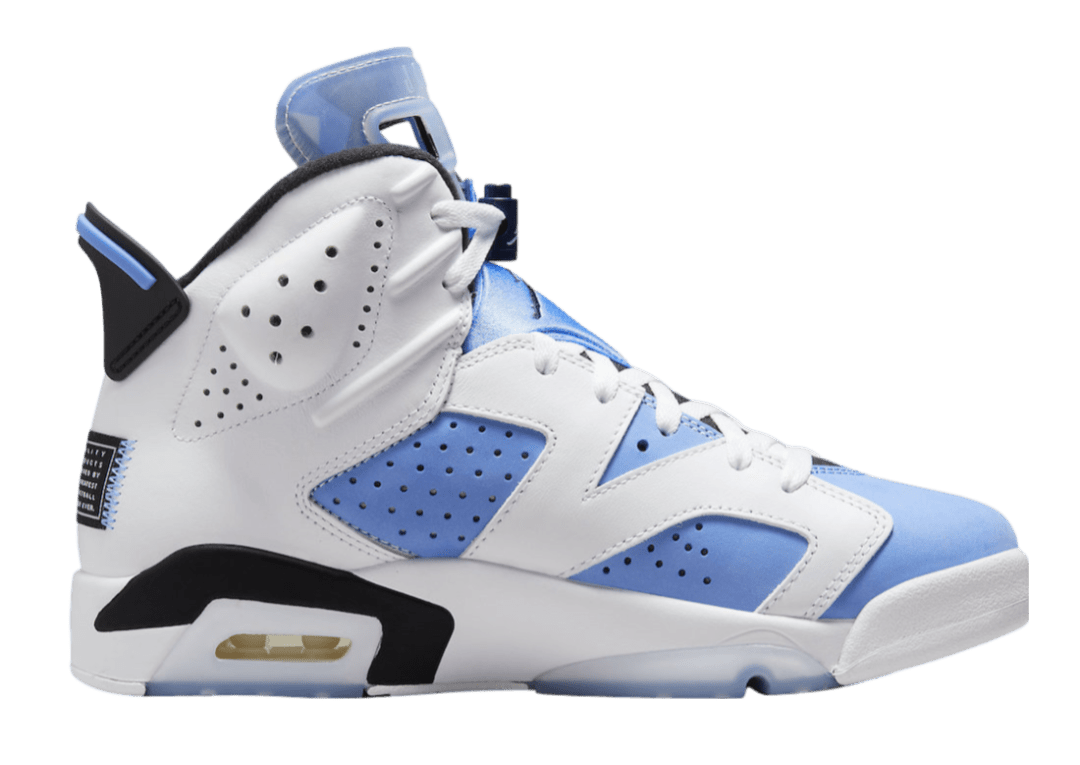 Air Jordan 6 UNC White CT8529-410  https://sneakercollar.com/products/air-jordan-6-unc-white