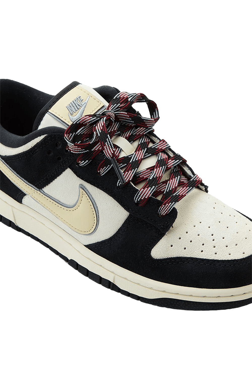 Nike Dunk Low LX Black Suede Team Gold DV3054-001  https://sneakercollar.com/products/nike-dunk-low-black-suede